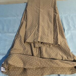 Khaki Polka Dot Trousers